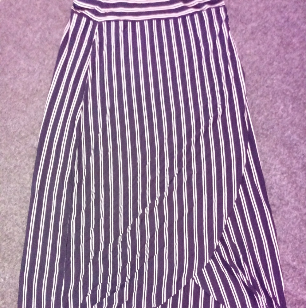 Talbots long wrap style skirt